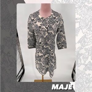 EUC Maje Floral Print Mini Dress